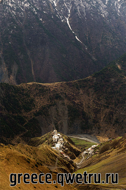 Высокогорные села Дагестана. Северный Кавказ